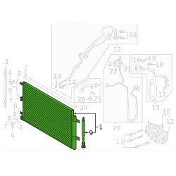 CONDENSADOR LOBO - F150 2021 - 2025
