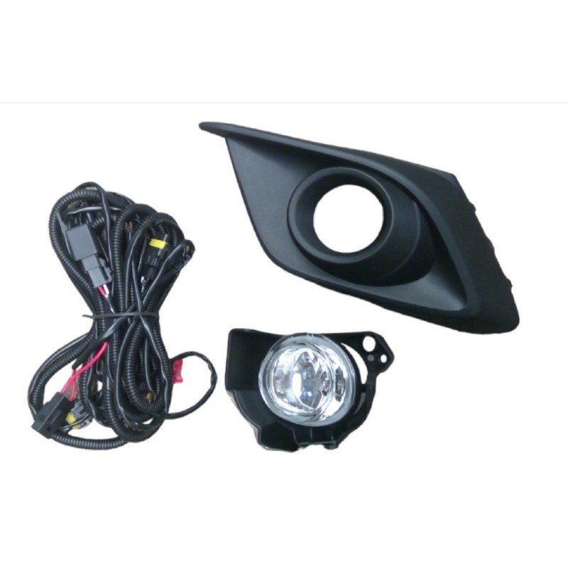 FARO NIEBLA CON BASE Y ARNES LADO IZQUIERO MAZDA 3 2014 - 2016