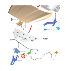 SENSOR DE IMPACTO FRONTAL CON BASE FIGO 2016 - 2021