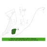 REJILLA DE VENTILACION DE AIRE DE COSTADO DERECHO RIO HATCHBACK 2018 -2023