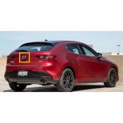 BOTON DE APERTURA CON EMBLEMA DE TAPA CAJUELA MAZDA 3 2019 - 2026 HATCHBACK