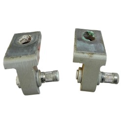 PAR DE BISAGRAS  DE PUERTA DELANTERA IZQUIERDA VW GOL 2009 - 2021