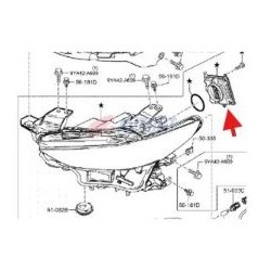 BALASTRA DE FARO MAZDA 3 2019 - 2024