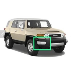 EXTENSION PARACHOQUE DELANTERO DERECHO FJ CRUISER 2007 - 2014