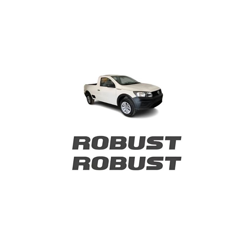 PAR DE PEGATINAS LATERALES PARA ROBUST 2017 - 2023