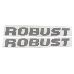 PAR DE PEGATINAS LATERALES PARA ROBUST 2017 - 2023