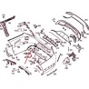 SOPORTE INFERIOR DERECHO DE FASCIA MERCEDES-BENZ GLC 300 2016 - 2018