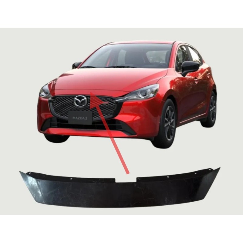 MOLDURA SUPERIOR DE FASCIA DELANTERA MAZDA 2 2016 - 2025