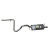 SILENCIADOR TRASERO DE ESCAPE COMPLETO VOLKSWAGEN VOYAGE 2009 - 2016