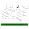 CONDUCTO DE AIRE DE LA FASCIA DELANTERA DERECHO NISSAN ROGUE 2021 - 2023