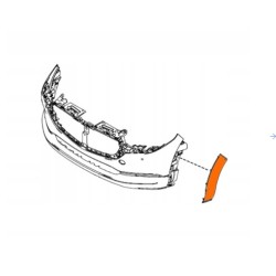 CANTONERA DELANTERA IZQUIERDA DE FASCIA CX30 2020 - 2025